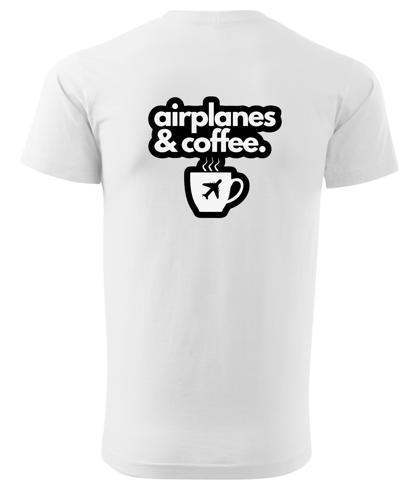 Airplanes and Coffe - T-shirt